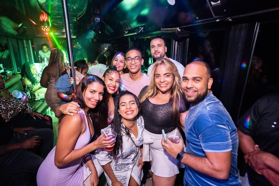 Latin night party at Drink Point Bavaro
